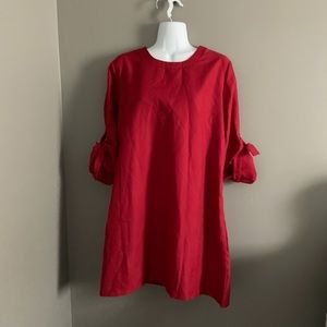 Red dress